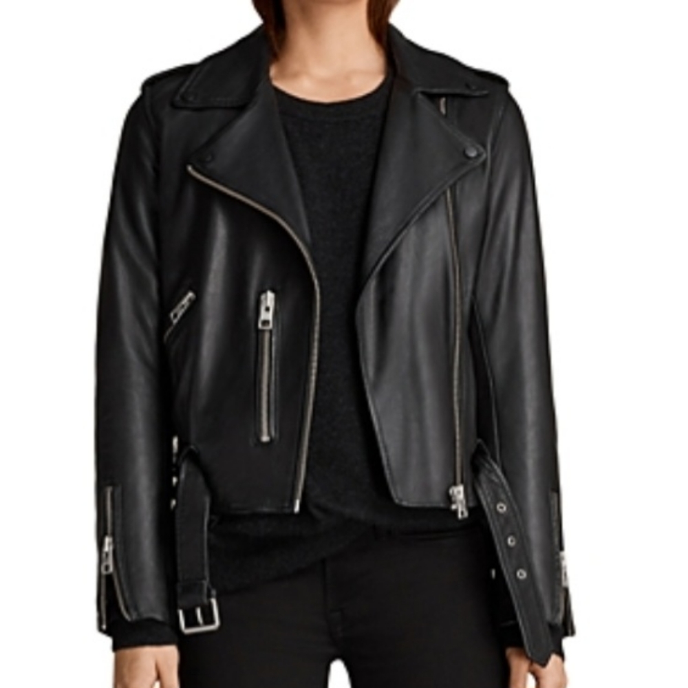 ALLSAINTS Balfern Leather Biker Jacket